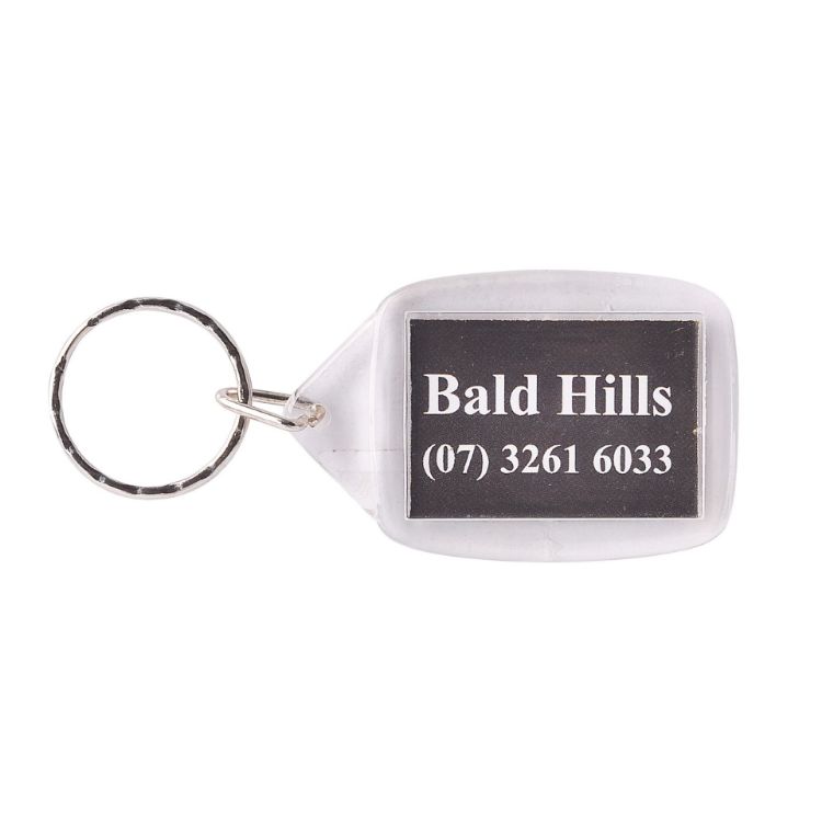 Picture of Rectangular Acrylic Keyring