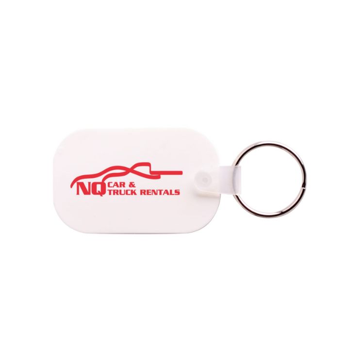 Picture of Oblong Durasoft Keyring