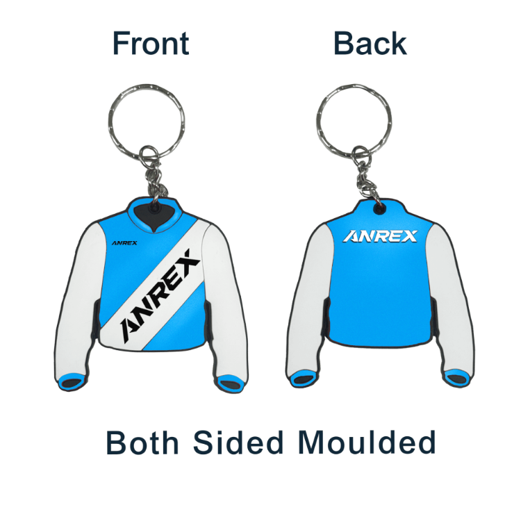 Picture of Custom Shape PVC Keyring