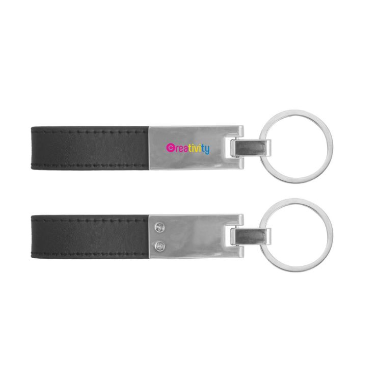 Picture of PU Leather Metal Keyring B