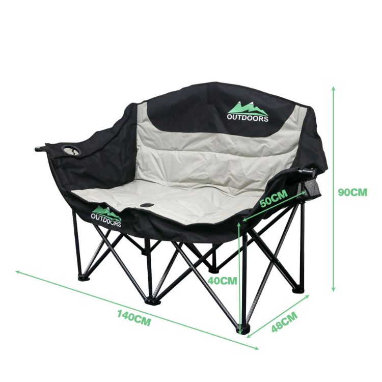 Picture of Double Foldable Portable Camping Chair