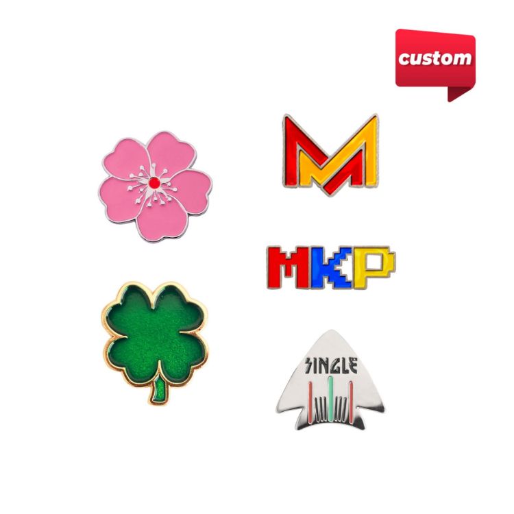 Picture of 40mm Custom Soft Enamel Golf Ball Marker