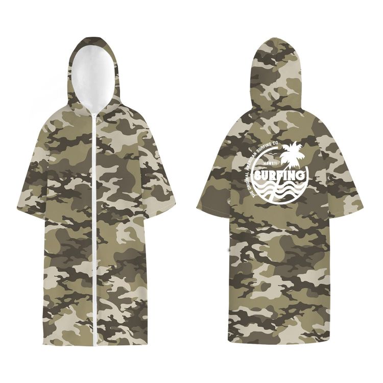 Picture of 100% Microfibre Sublimation Hooded Change Towel with Zip