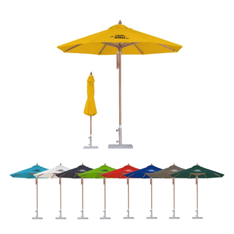 Picture of 4x4m Wind-resistant Octagon Stock Colour Outdoor Umbrella