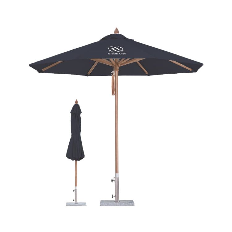 Picture of 4x4m Wind-resistant Octagon Stock Colour Outdoor Umbrella