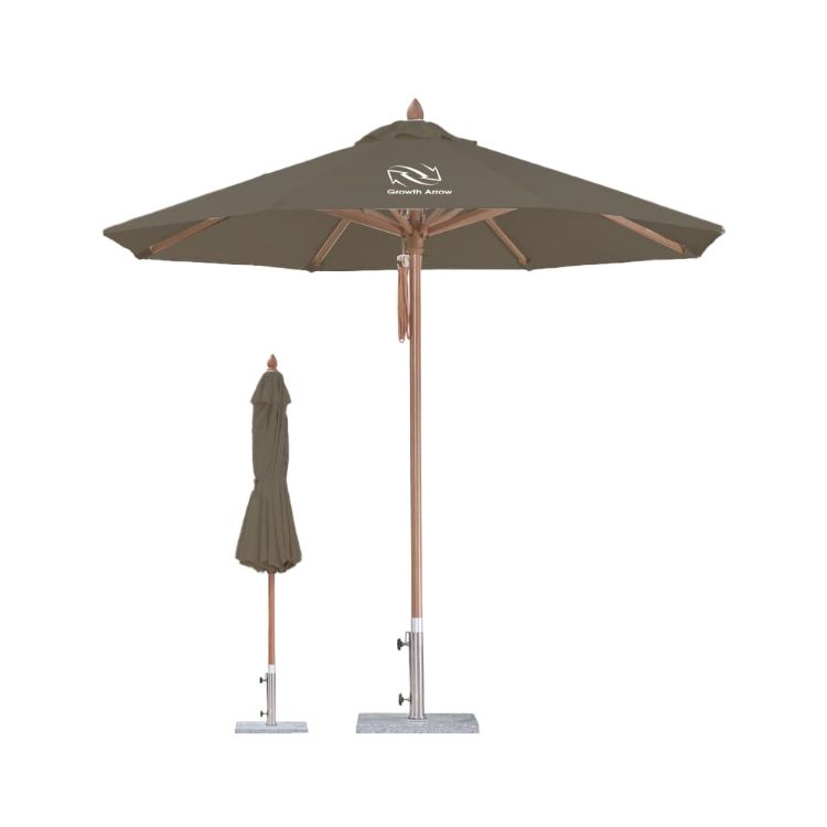 Picture of 2x2m Wind-resistant Octagon Stock Colour Outdoor Umbrella