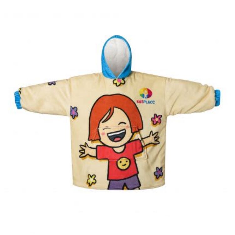 Picture of Kids' premium 100% Polyester Sublimated Wearable Blanket