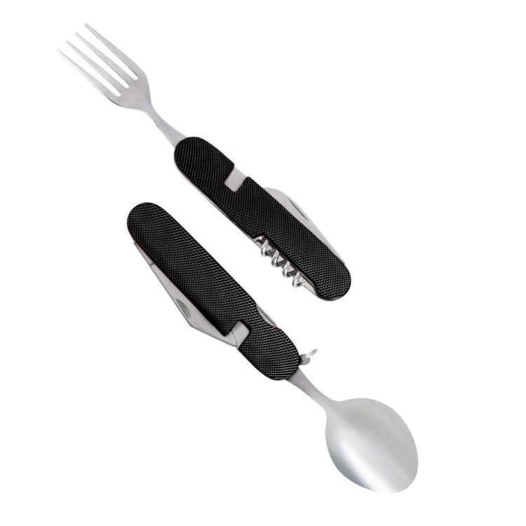 Picture of Coloured Hardware Camping Cutlery Tool