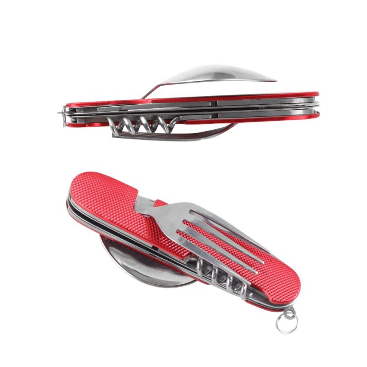 Picture of Coloured Hardware Camping Cutlery Tool