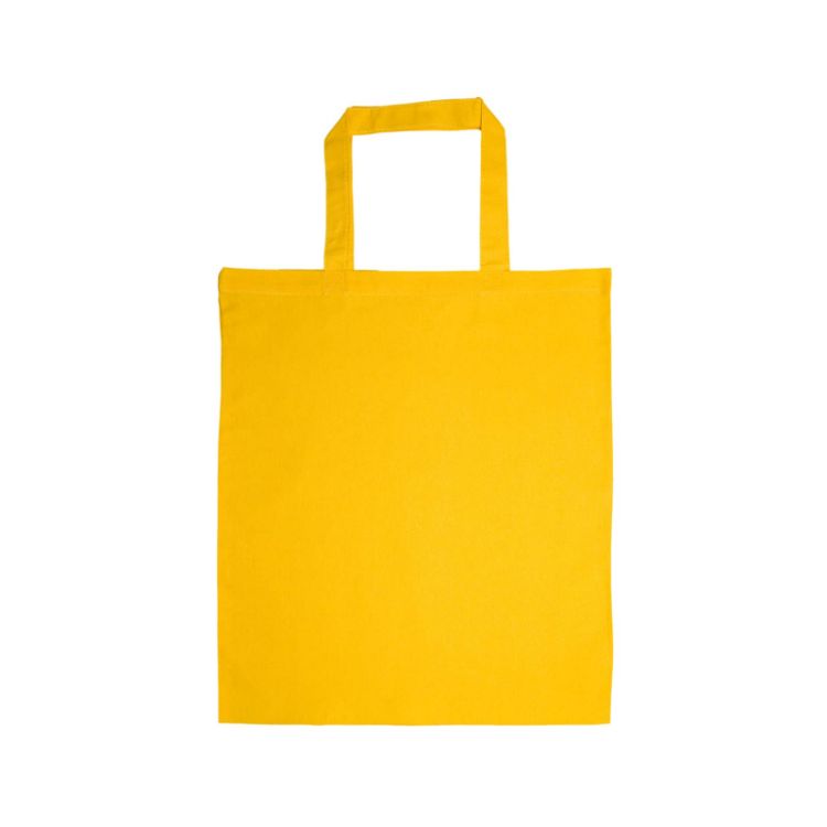 Picture of Coloured Cotton Short Handle Tote Bag