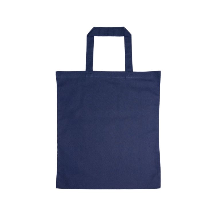 Picture of Coloured Cotton Short Handle Tote Bag
