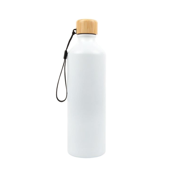 Picture of Gelato Aluminium Bottle with Bamboo Lid
