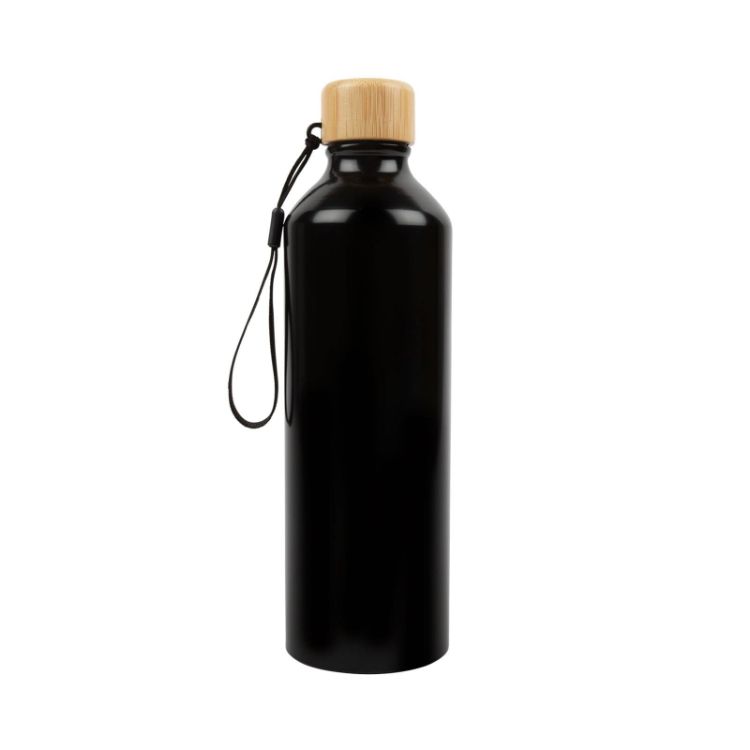 Picture of Gelato Aluminium Bottle with Bamboo Lid