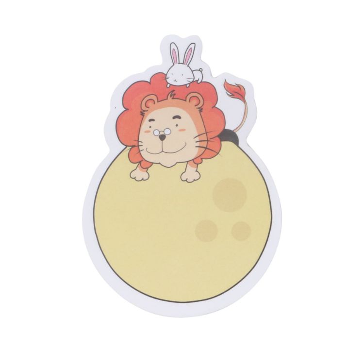 Picture of Custom Shaped Sticky Note Memo Pads