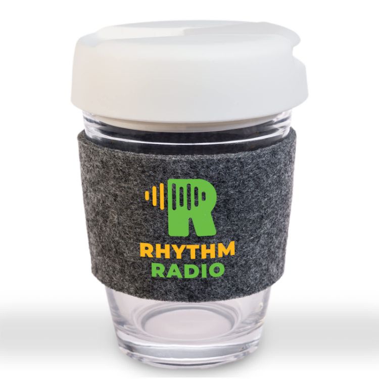 Picture of Vienna Coffee Cup / Flip Lid / RPET Band