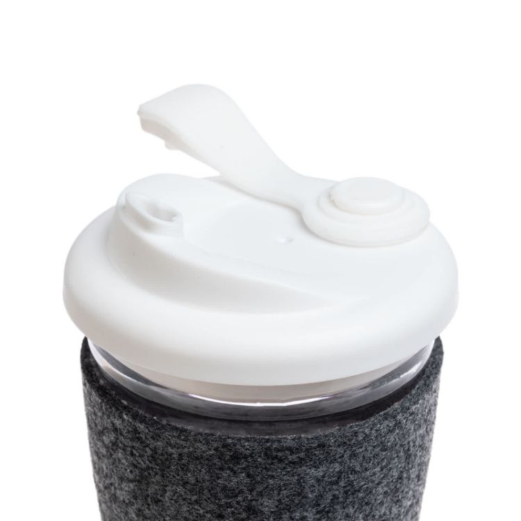 Picture of Vienna Coffee Cup / Snap Lid / RPET Band