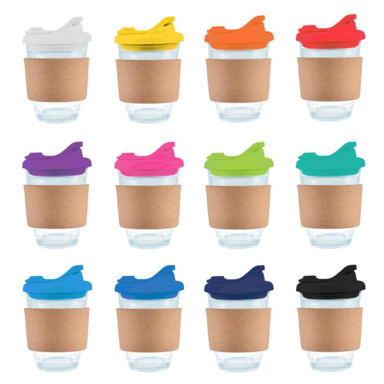 Picture of Vienna Coffee Cup / Snap Lid / Cork Band