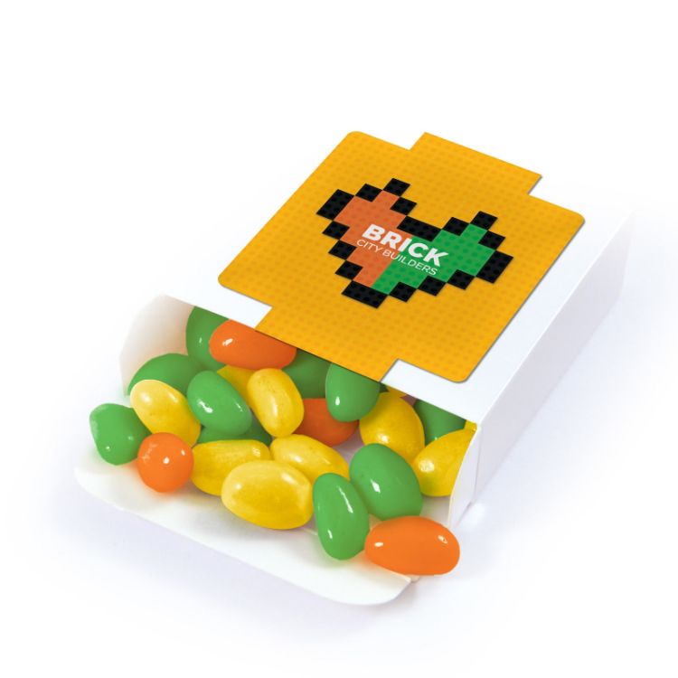 Picture of Corporate Colour Jelly Beans in 50g Box
