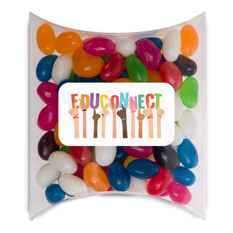 Picture of Assorted Colour Mini Jelly Beans in Pillow Pack