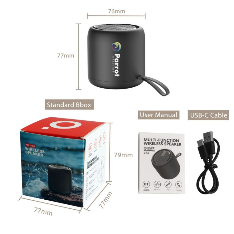 Picture of F11 Portable Waterproof Bluetooth Speaker