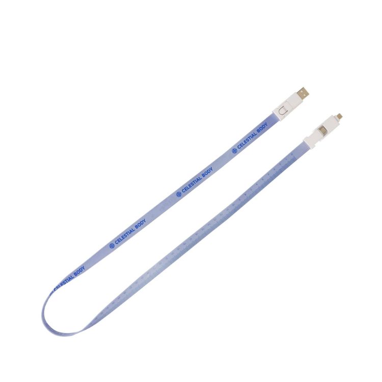 Picture of 6 in 1 Polyester Lanyard Charging Cable