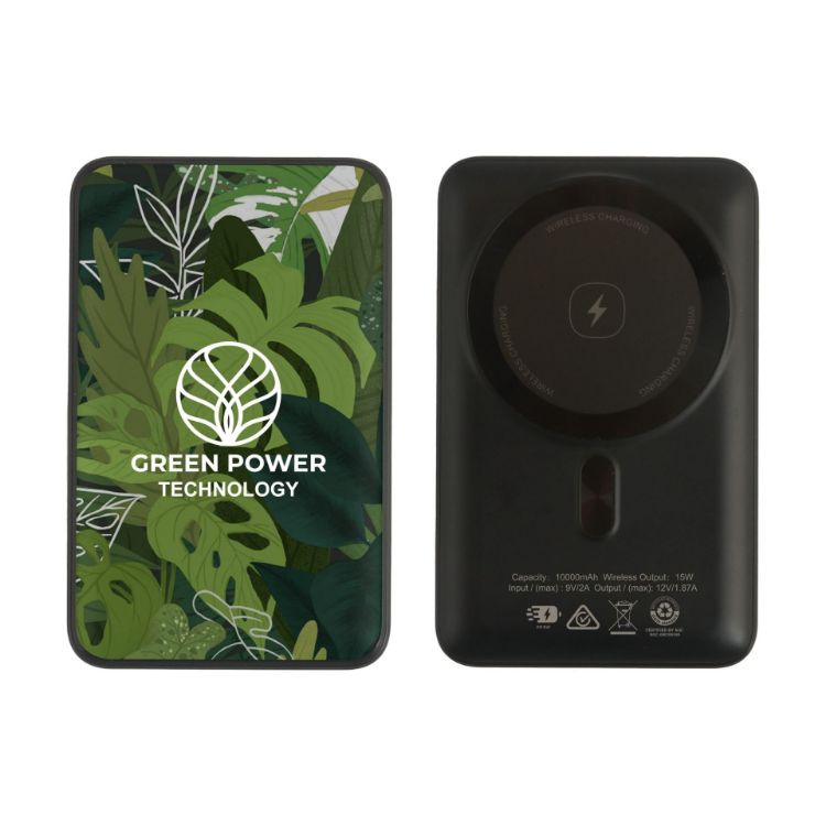 Picture of 10000mAh Full Colour Print Magnetic Power Bank