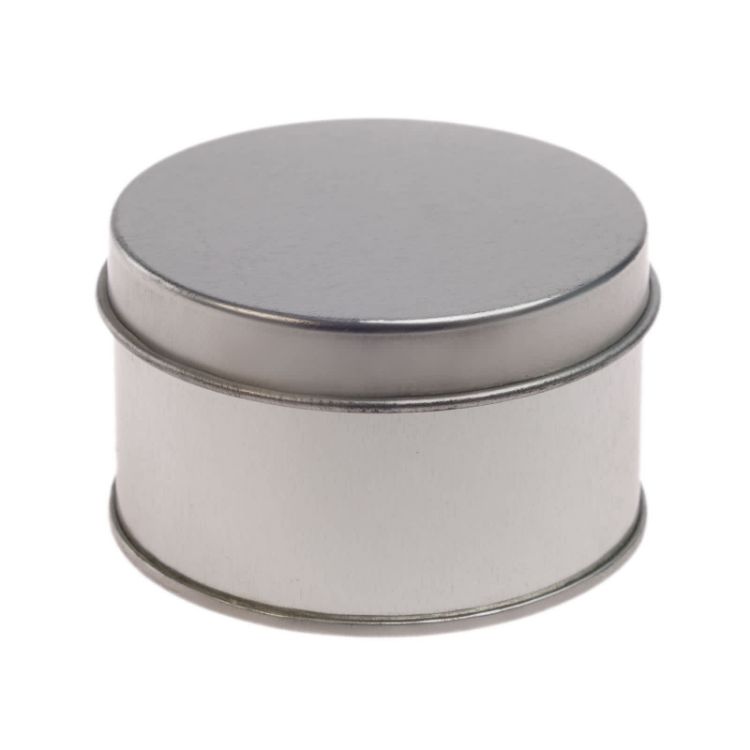 Picture of Silver Round Tin