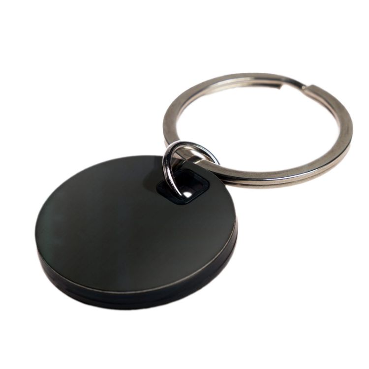Picture of Circle Stainless Steel Keytag