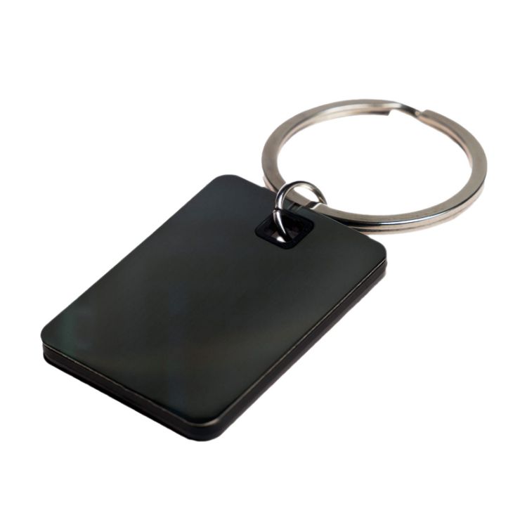 Picture of Rectangle Stainless Steel Keytag