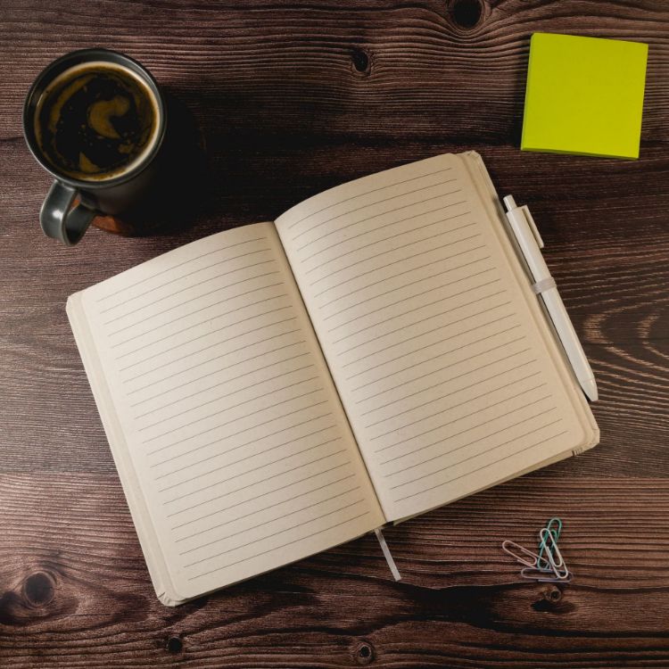 Picture of Venture Snowy A5 Notebook