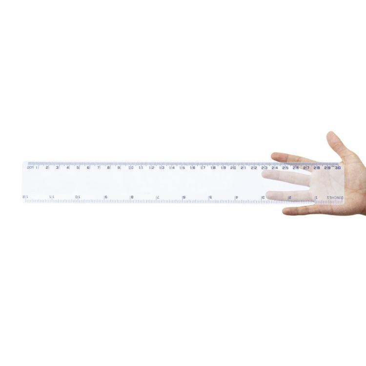 Picture of Transparent 30cm Ruler