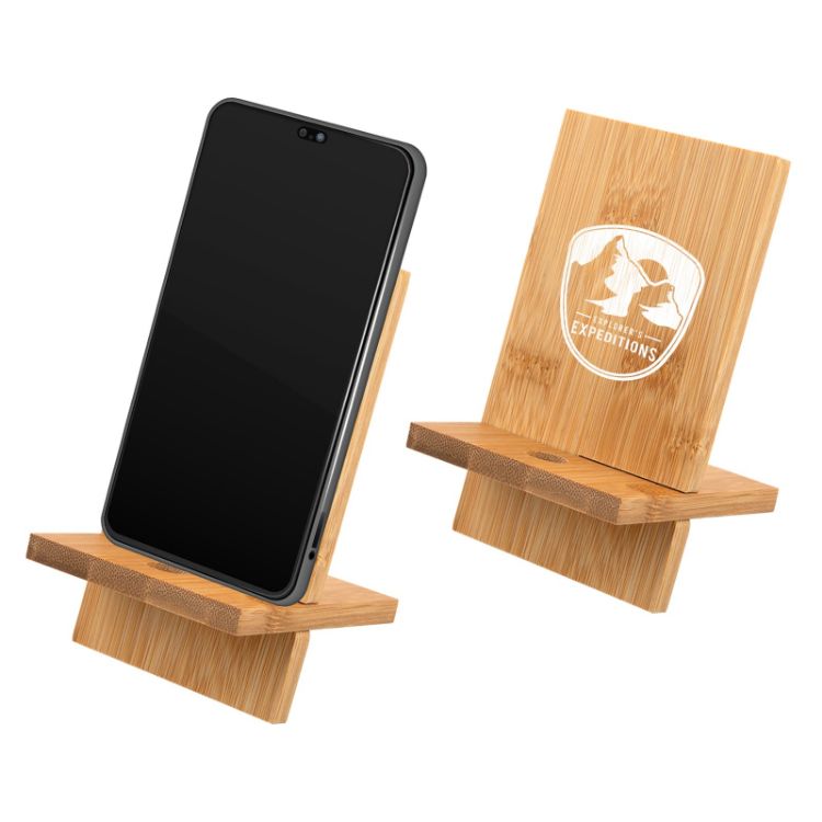 Picture of Apollo Bamboo Phone Stand