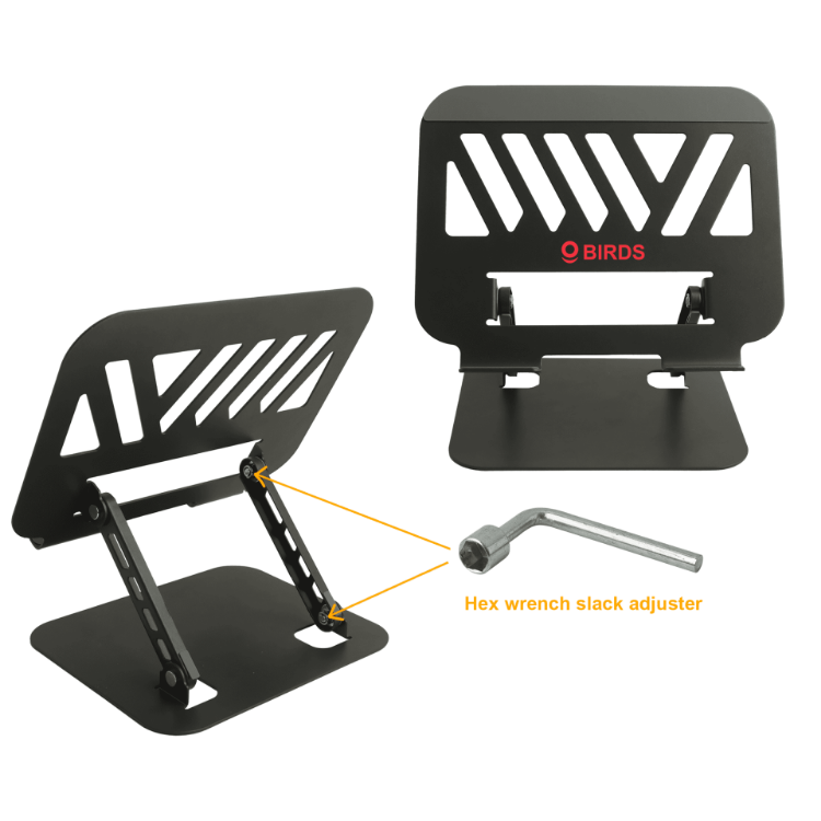Picture of Foldable Metal Laptop Stand
