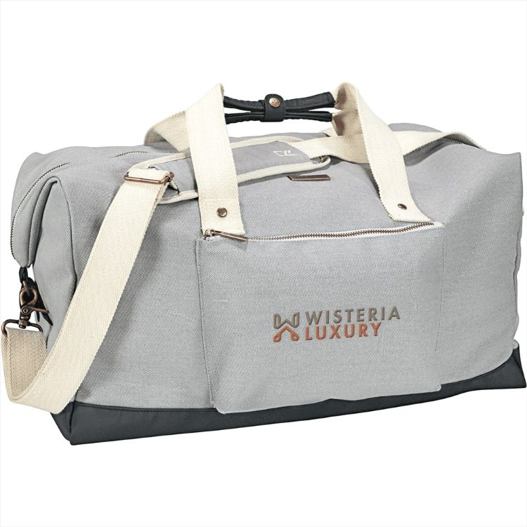 Picture of Cutter & Buck 19" 49L Cotton Weekender Duffel