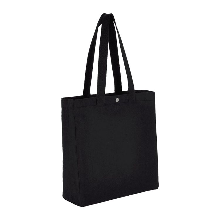 Picture of Repose 10oz Recycled Cotton Box Tote w/Snap