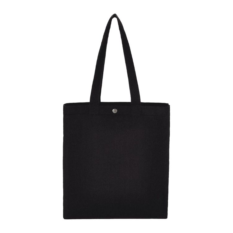 Picture of Repose 10oz Recycled Cotton Box Tote w/Snap