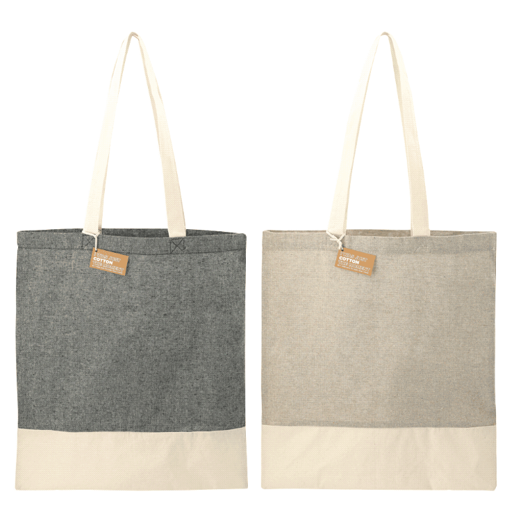 Picture of Split Recycled Cotton Twill Convention Tote