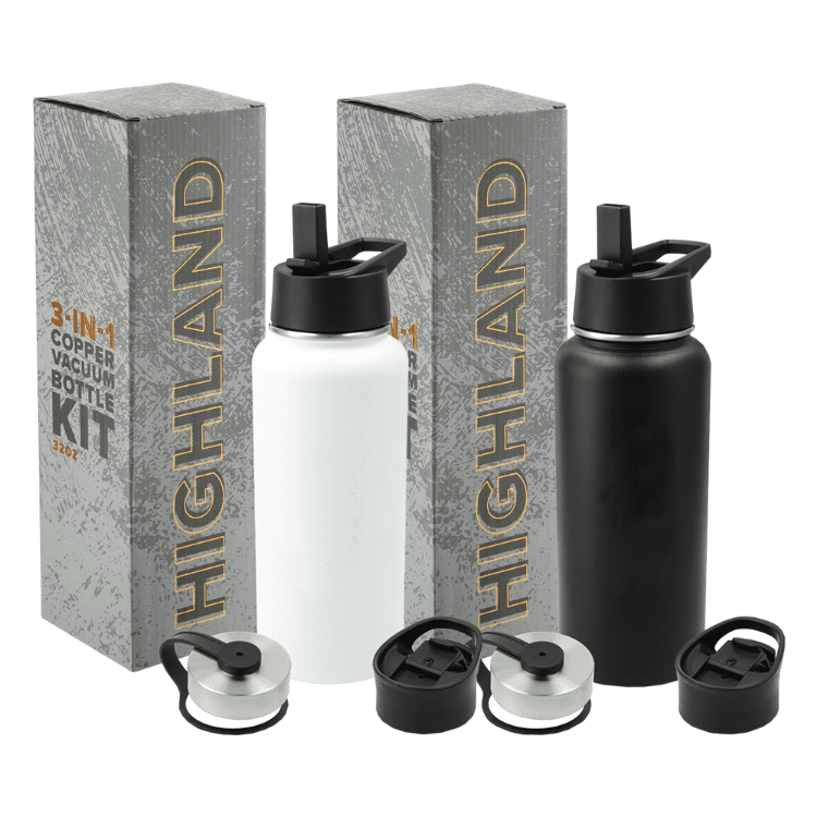 Picture of Trekk Highland 3-In-1 Copper Vacuum Bottle Kit 950ml