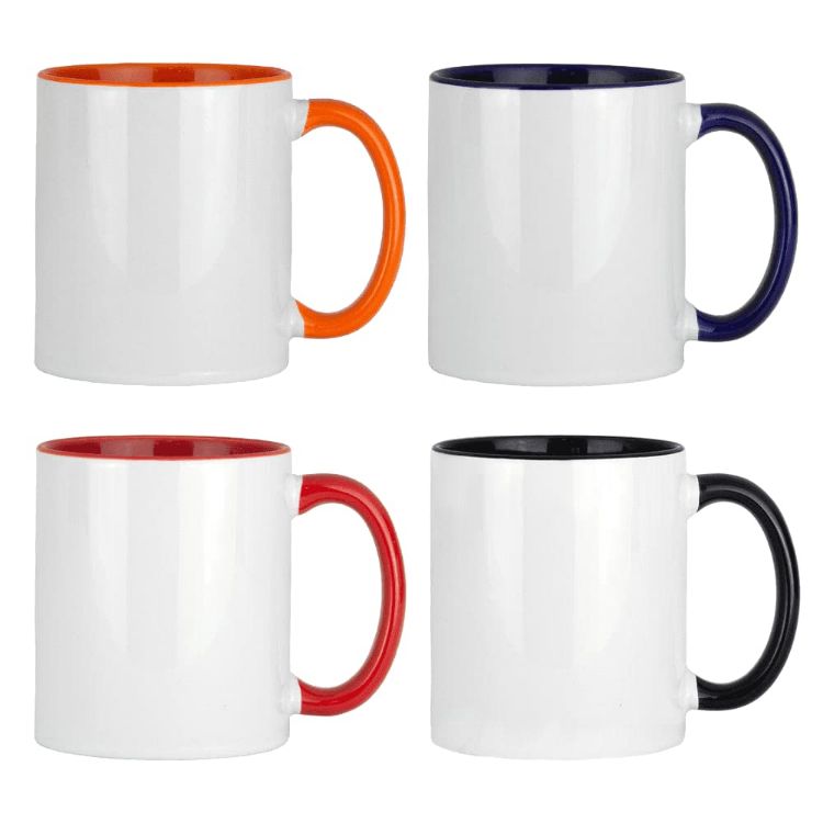 Picture of Bounty Two Tone Sublimation Ceramic Mug 325ml