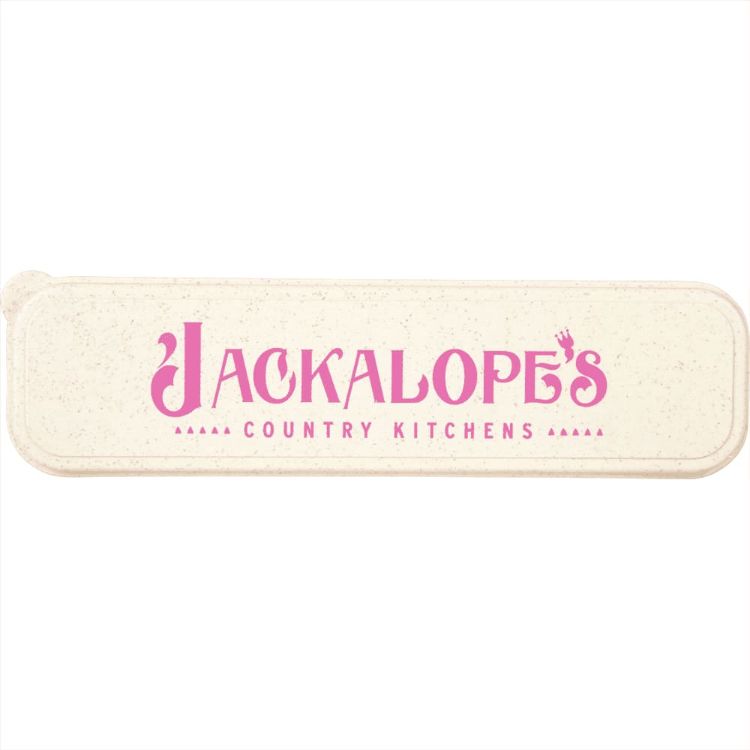 Picture of Bamboo Fibre Cutlery Set