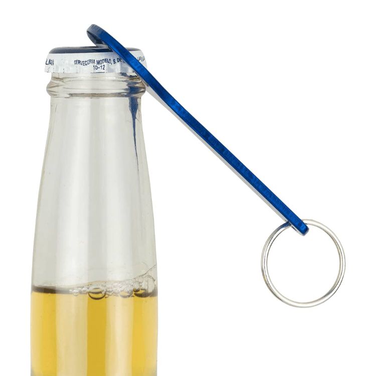 Picture of Aluminum Bottle Opener Key Ring