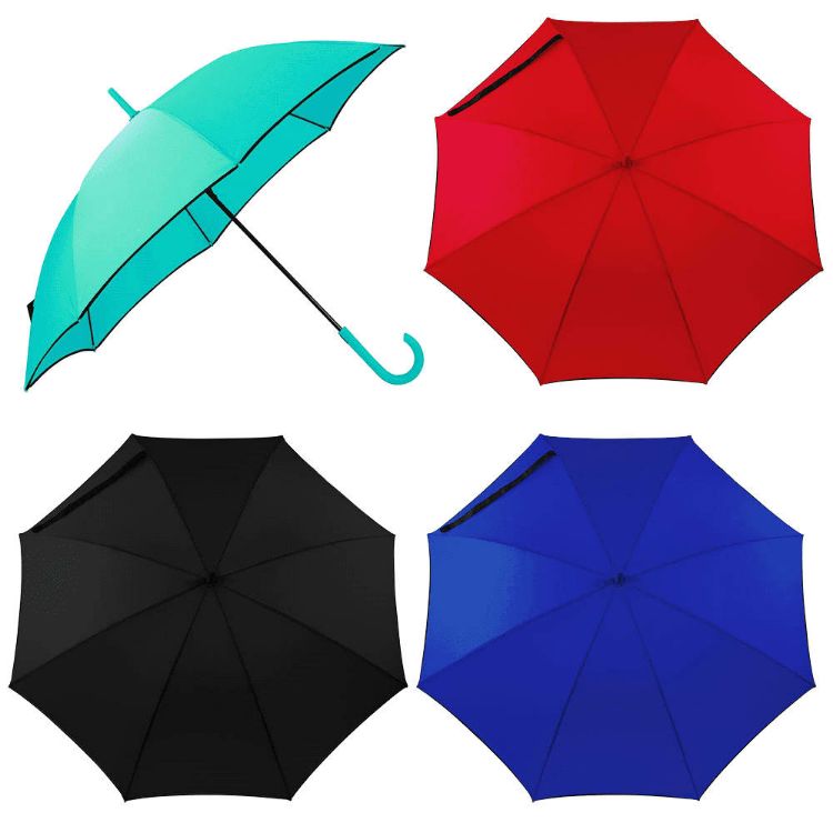 Picture of Auto Open Colourised Fashion Umbrella