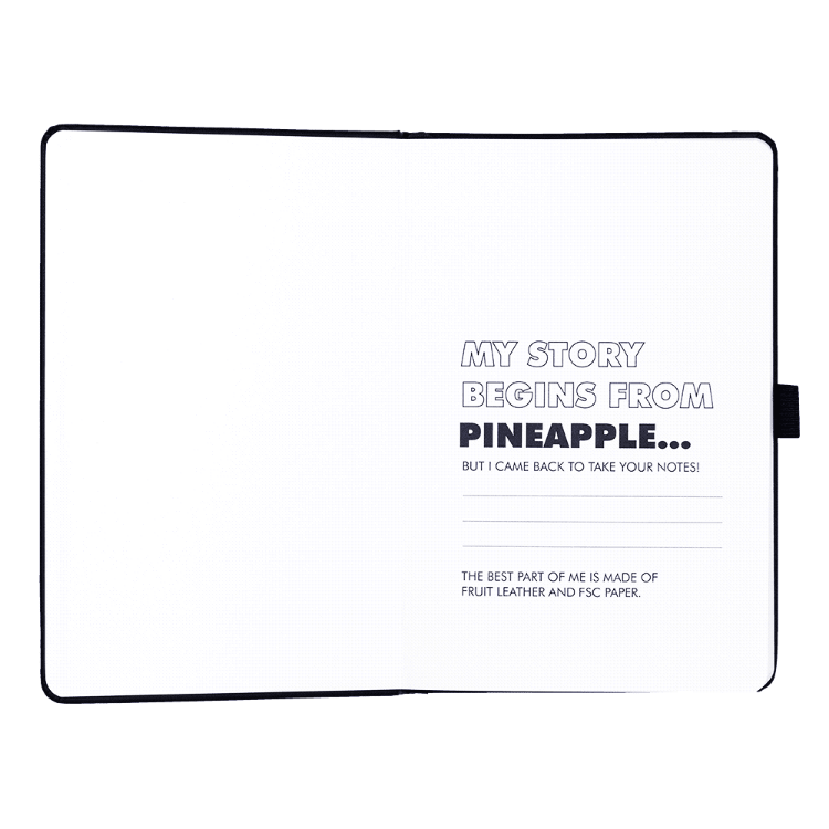 Picture of Pineapple Leather Bound JournalBook