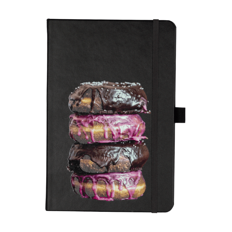 Picture of Gift Set - Cotton Drawstring Bag, Insulated Bottle, Journal & Pen