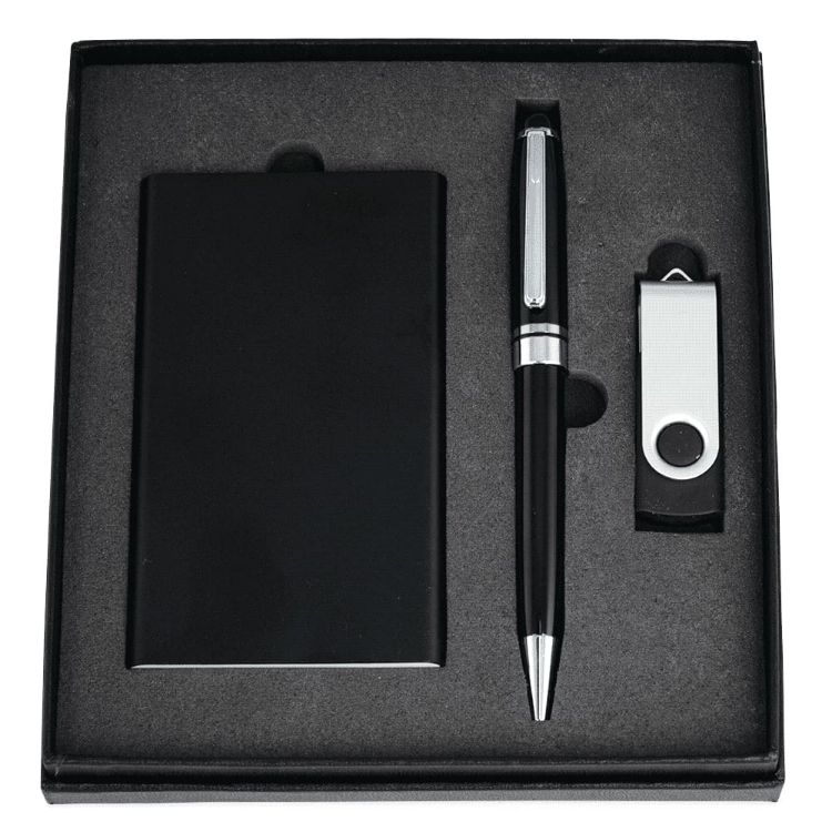 Picture of Powerbank, USB (8GB) & Pen Giftset