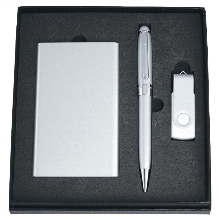 Picture of Powerbank, USB (8GB) & Pen Giftset