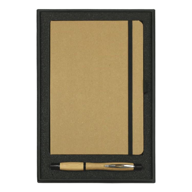 Picture of Gift Set w/ JB1022 Colour Bound Journal & 4104 Nash Bamboo Pen