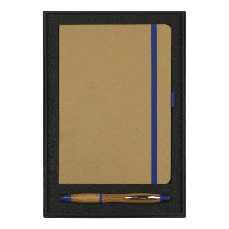 Picture of Gift Set w/ JB1022 Colour Bound Journal & 4104 Nash Bamboo Pen