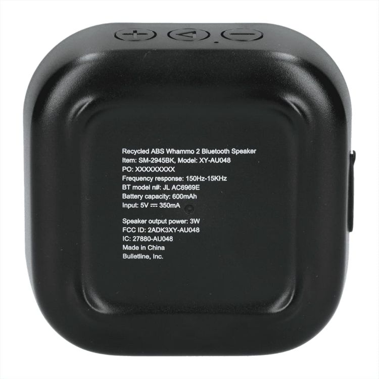 Picture of Recycled ABS Whammo 2 Bluetooth Speaker