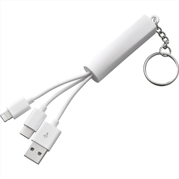 Picture of Route Light Up Logo 3-In-1 Cable